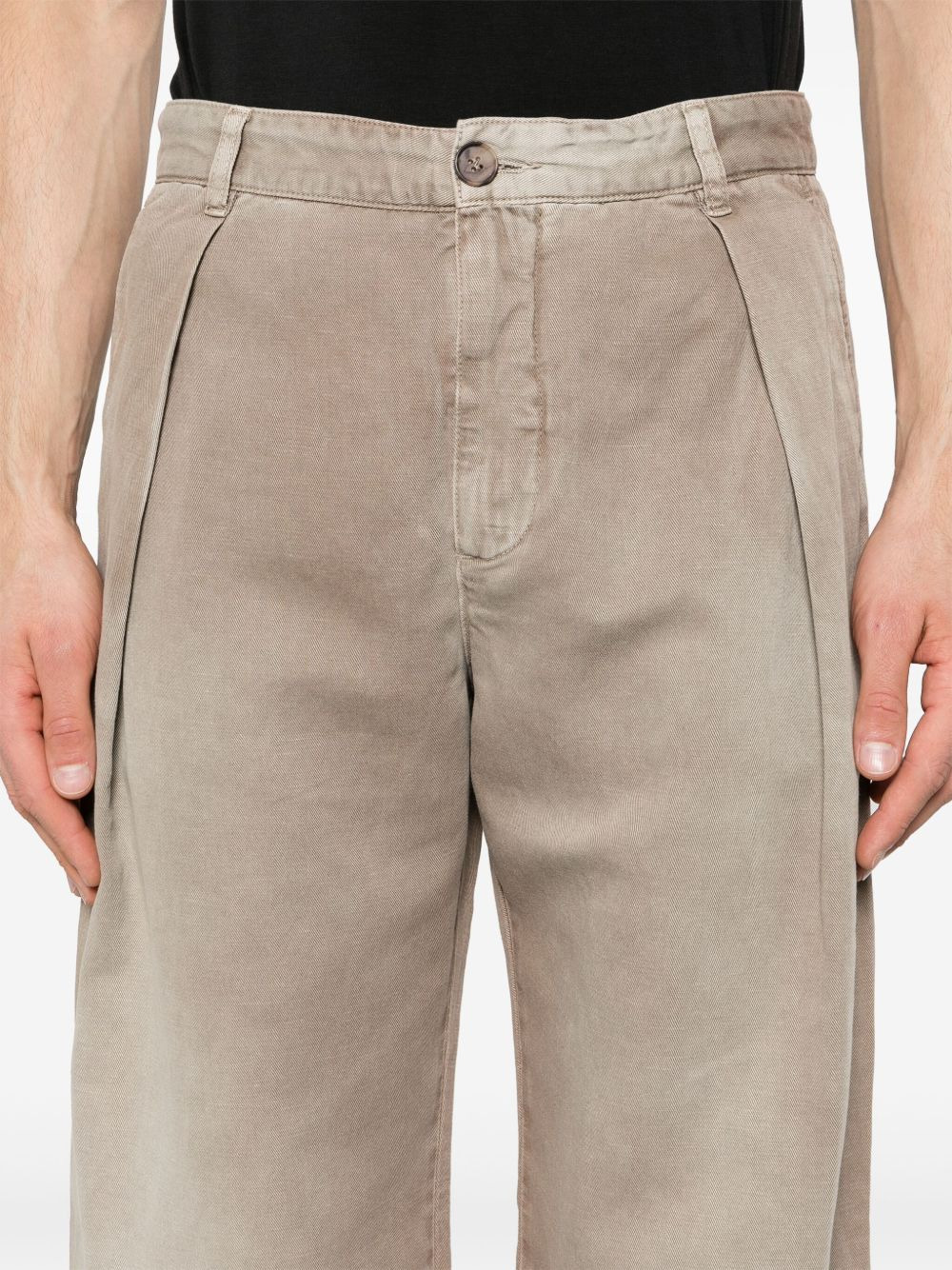 Fraser faded wide-leg trousers - 5