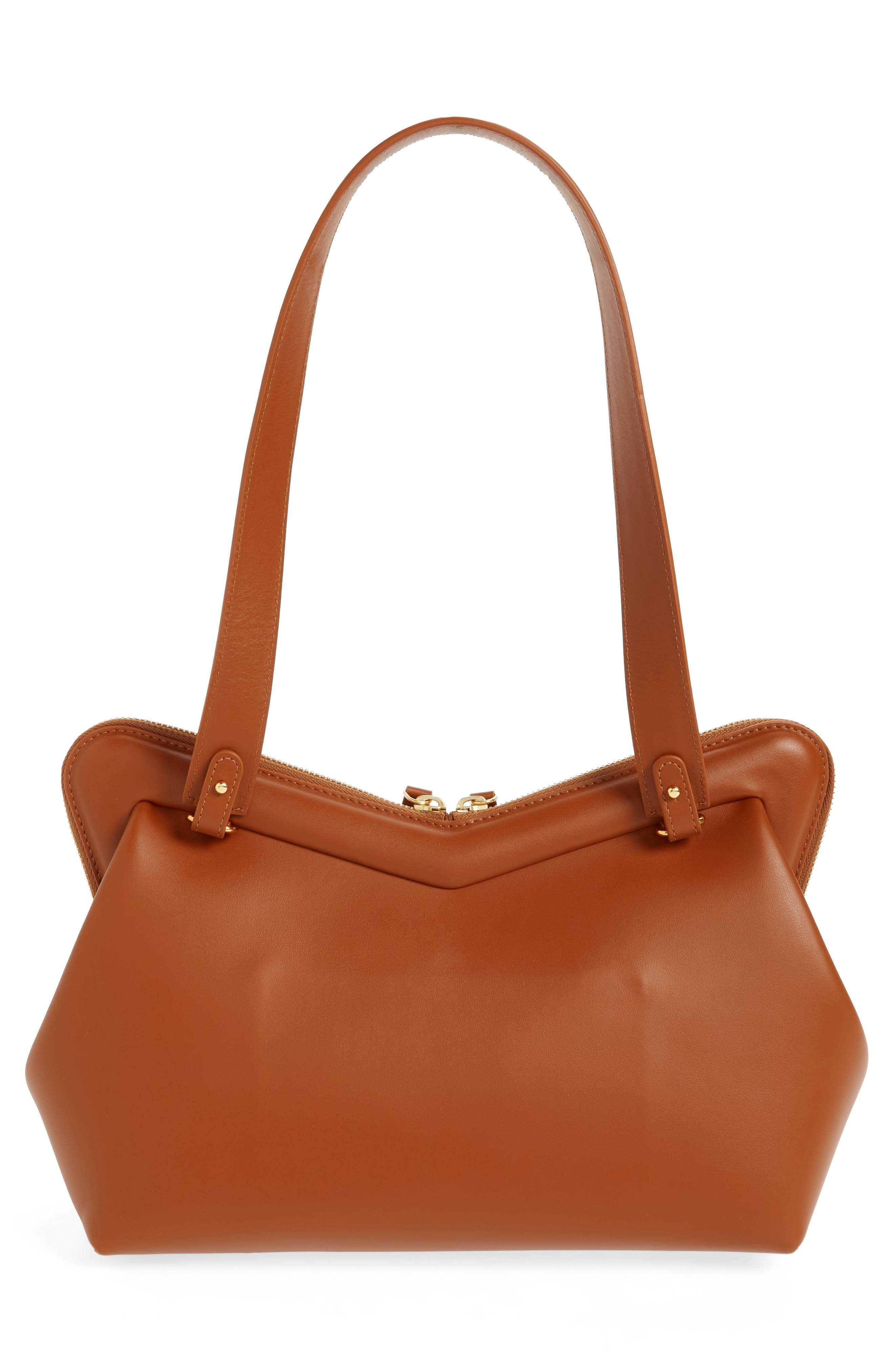 Mansur Gavriel M Frame Shoulder Bag in Camel at Nordstrom - 3