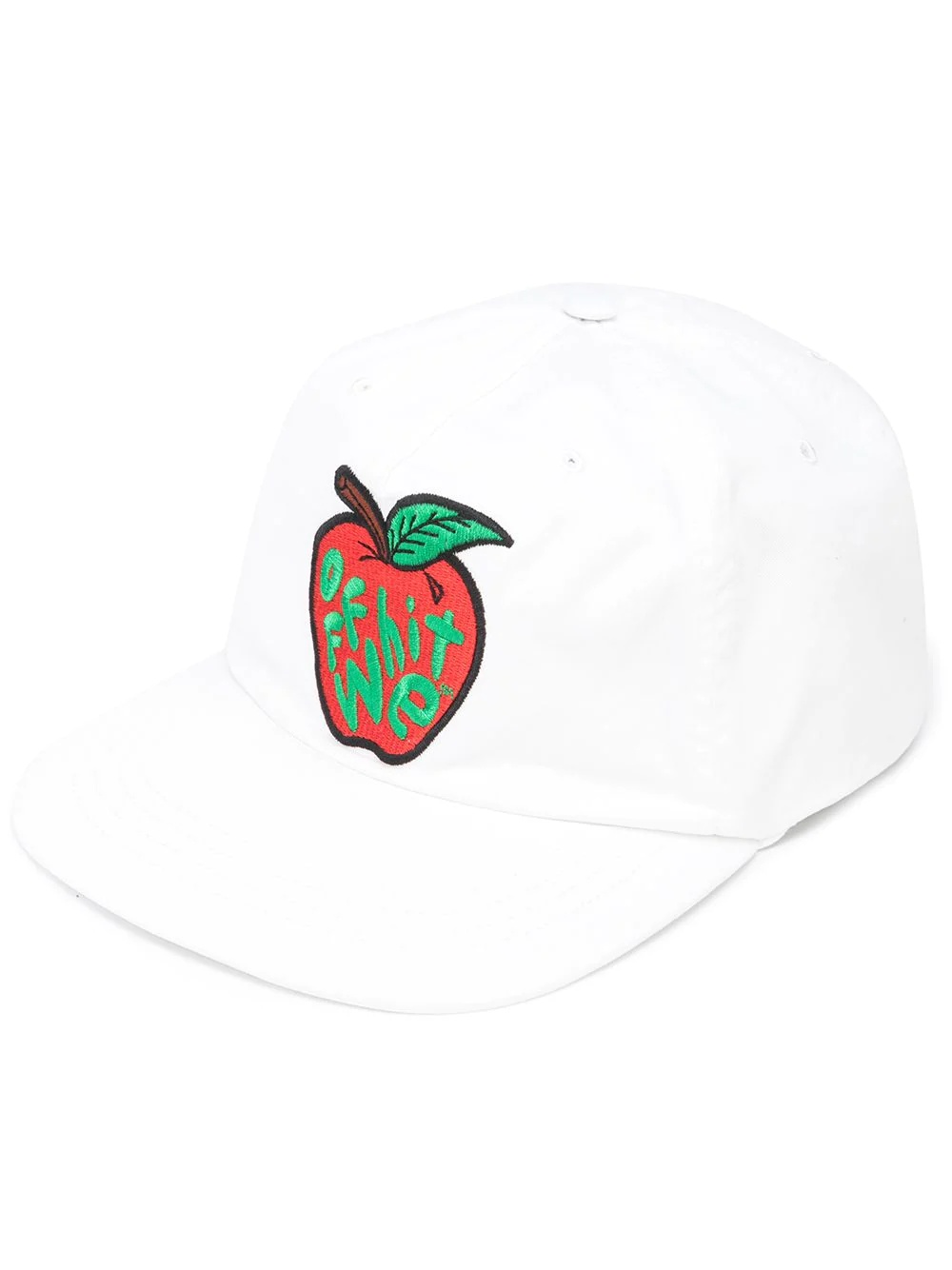 apple-motif cap - 1