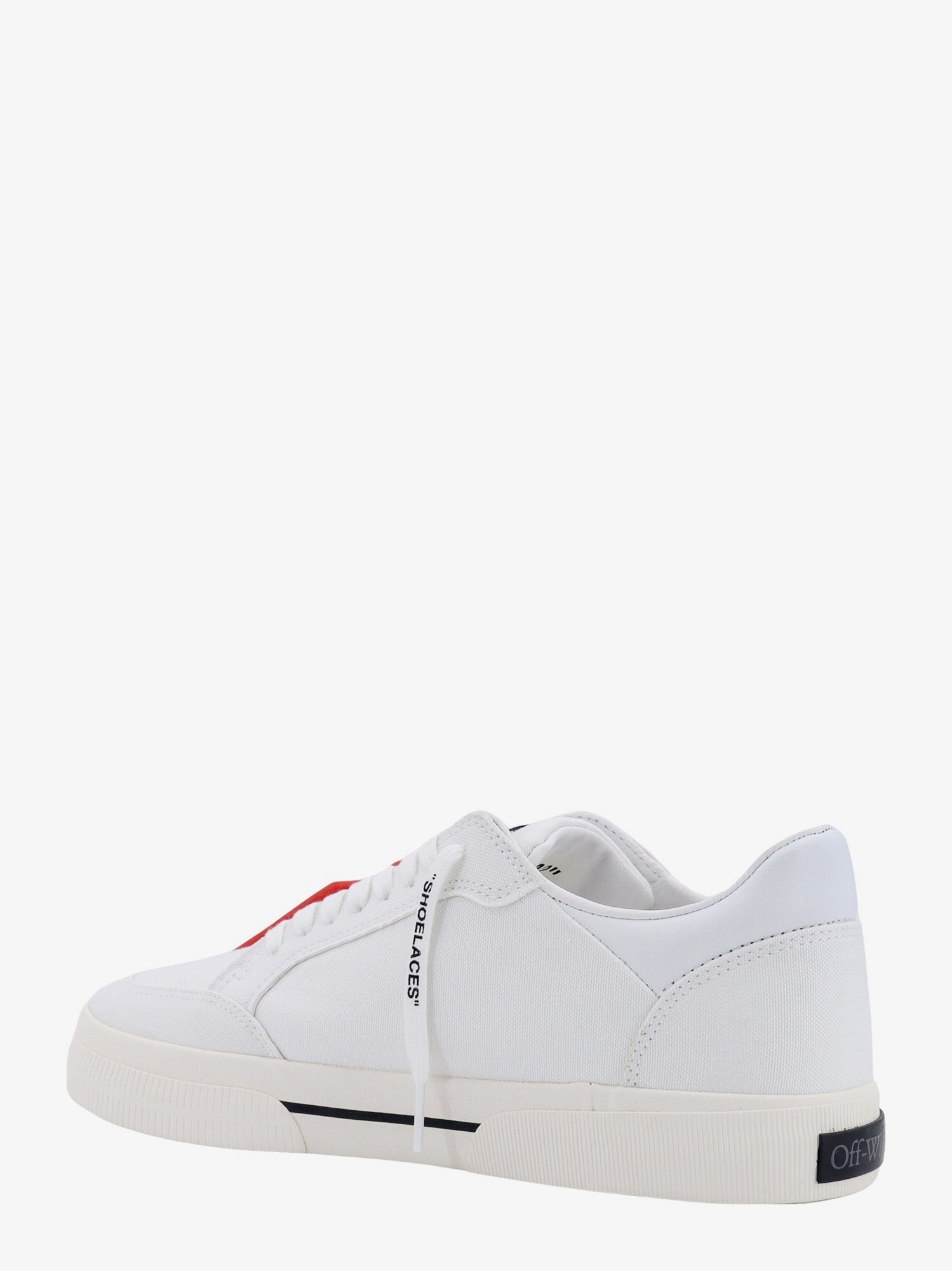Off White Man New Low Vulcanized Man White Sneakers - 3