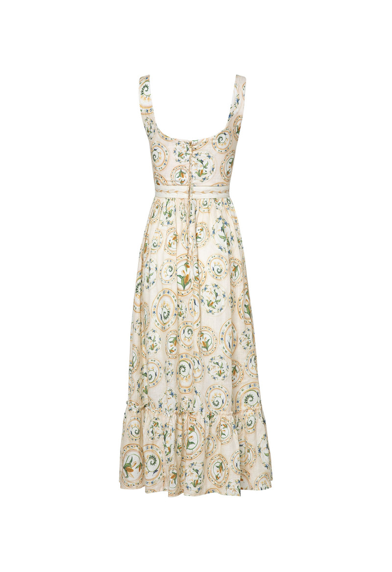 Melon Menaje Midi Dress 3