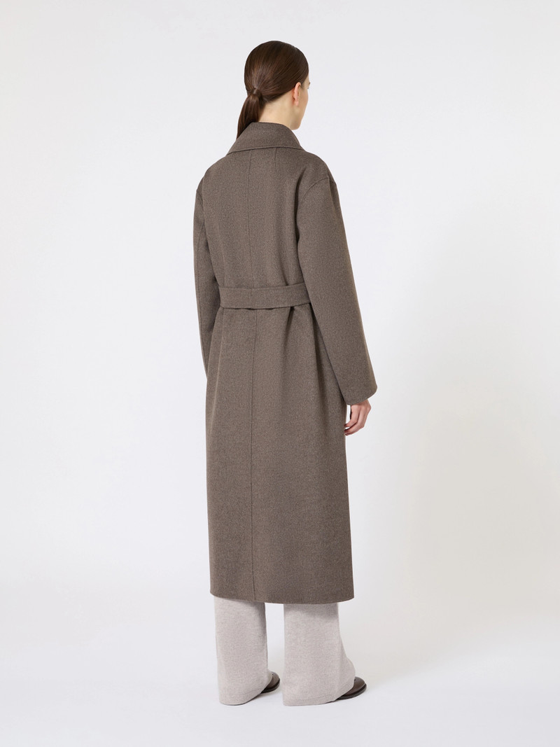 LUNA Wool robe coat - MUD 4