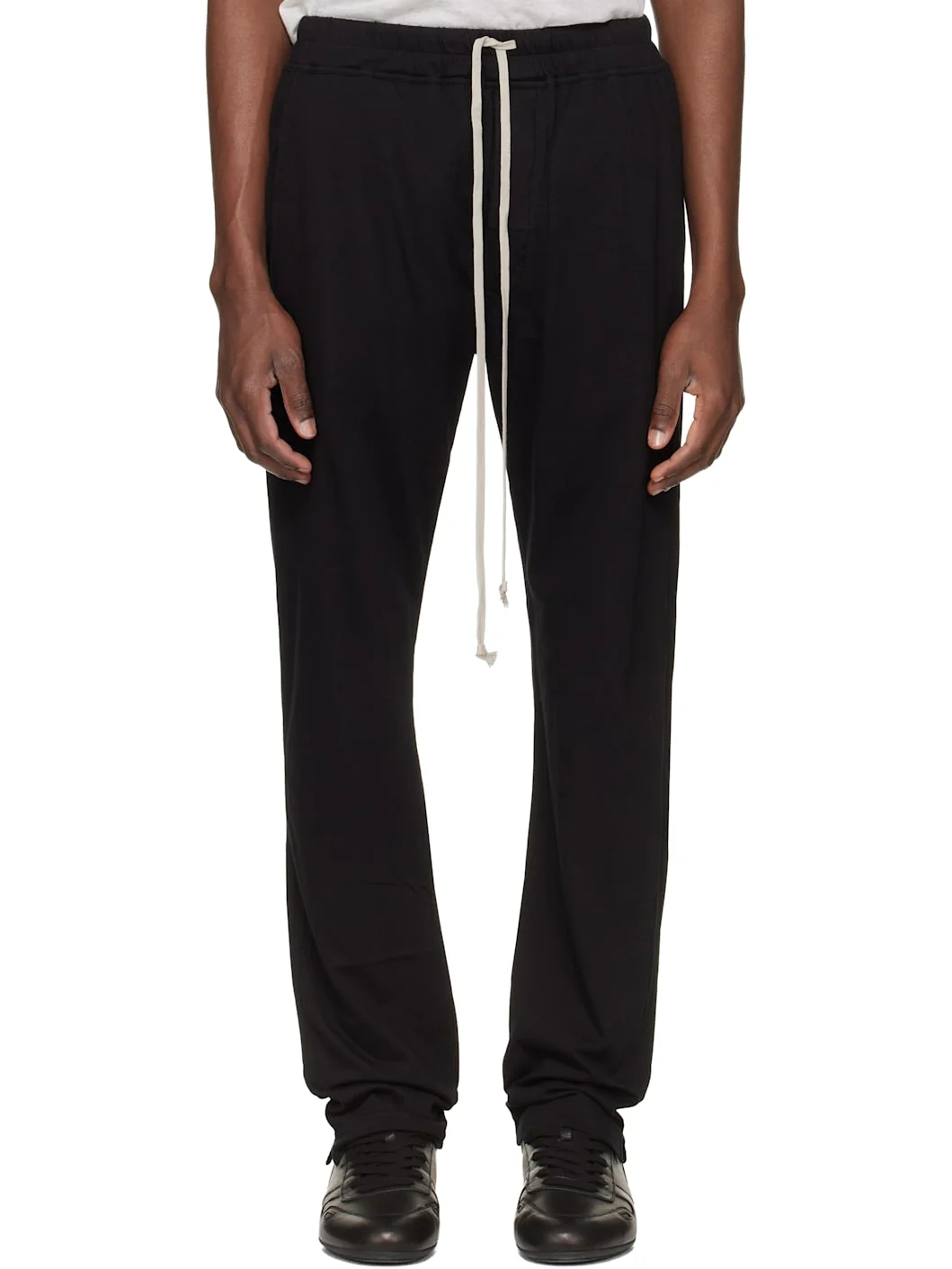 Black Temple Berlin Drawstring Sweatpants - 1