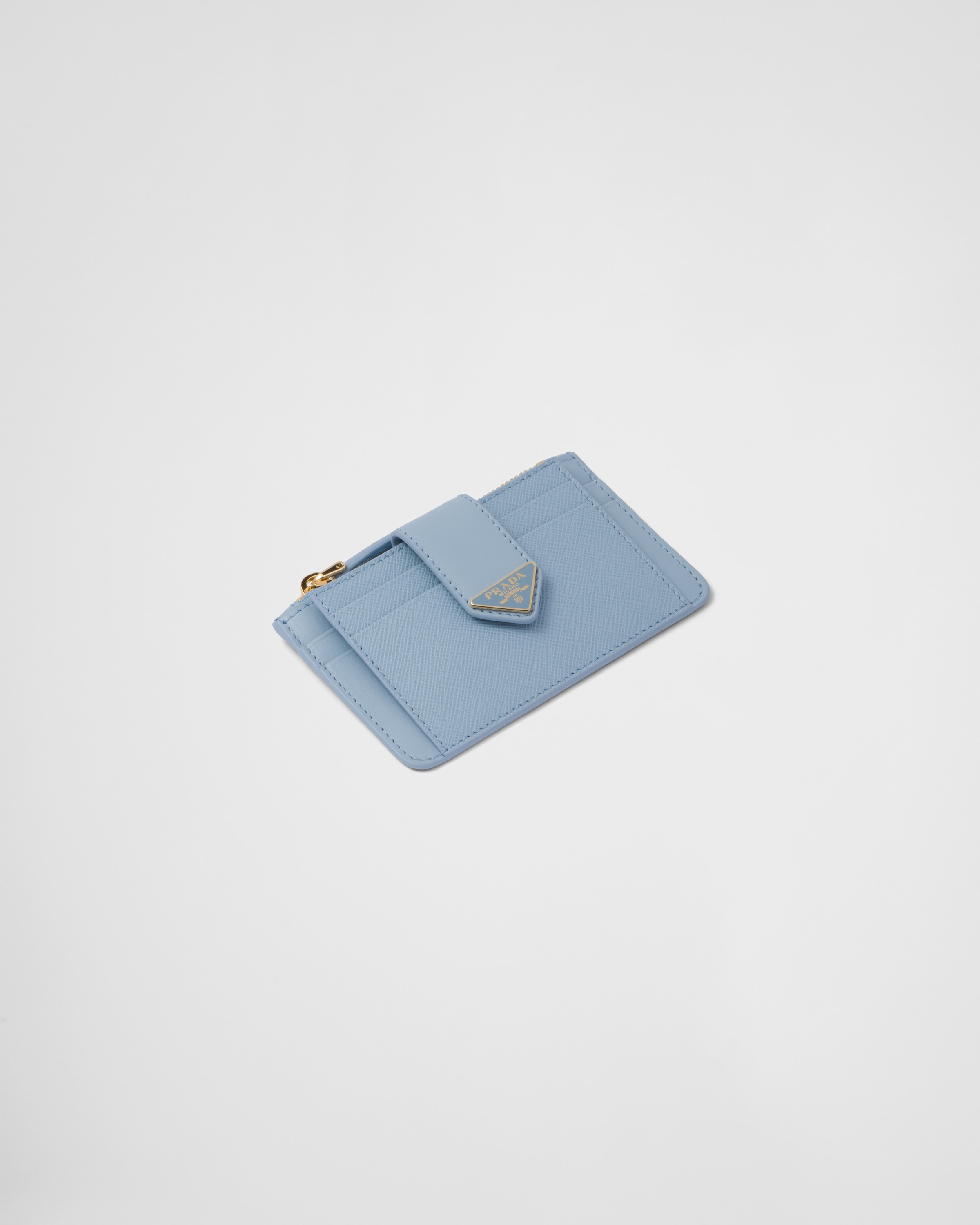 Saffiano and smooth leather card holder - 2