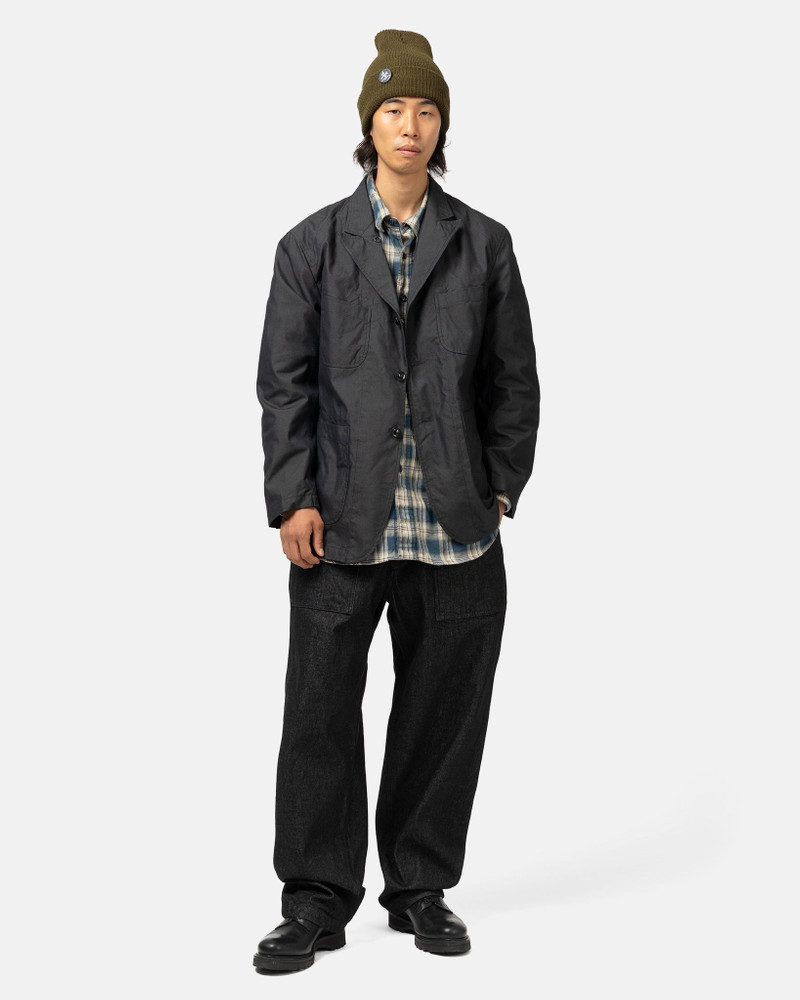 Engineered Garments CP Weather Poplin Bedford Jacket Charcoal outlook