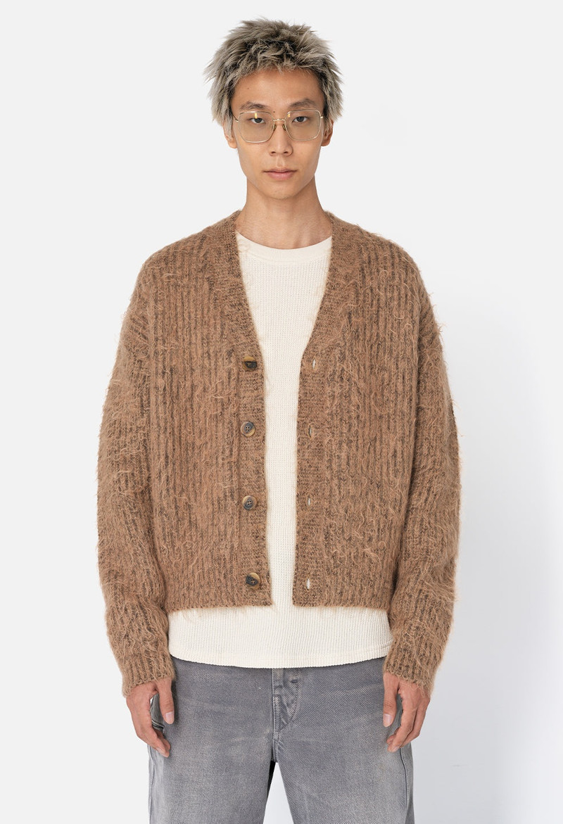 WOOL MOHAIR CARDIGAN 2