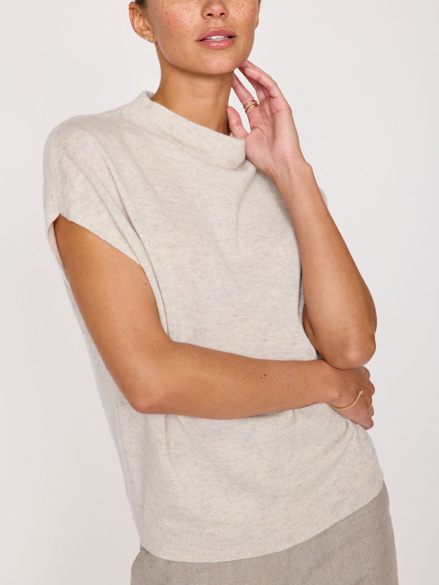 The Morten Funnel Neck Top - 5