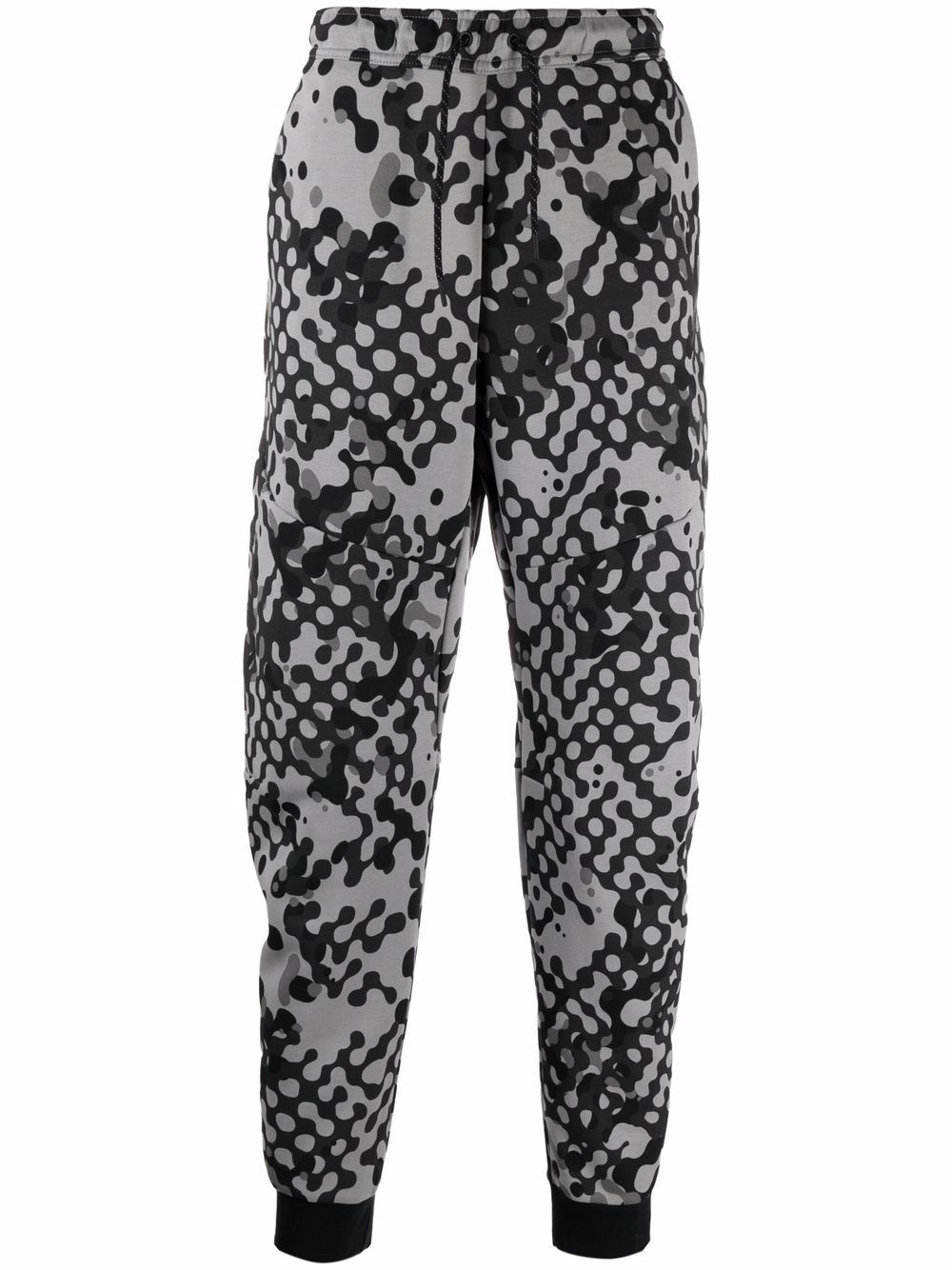 graphic-print drawstring track pants - 1