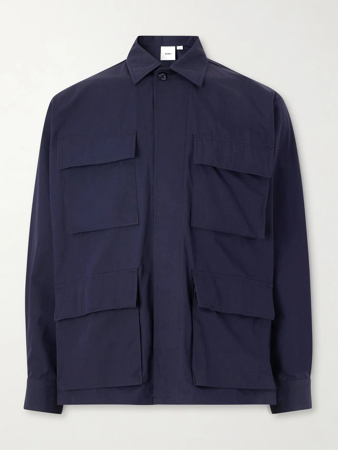 Logo-Print Cotton-Blend CORDURA® Overshirt - 1