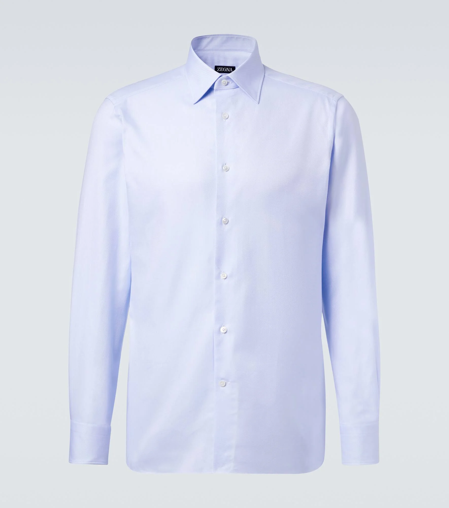 Cotton poplin shirt - 1