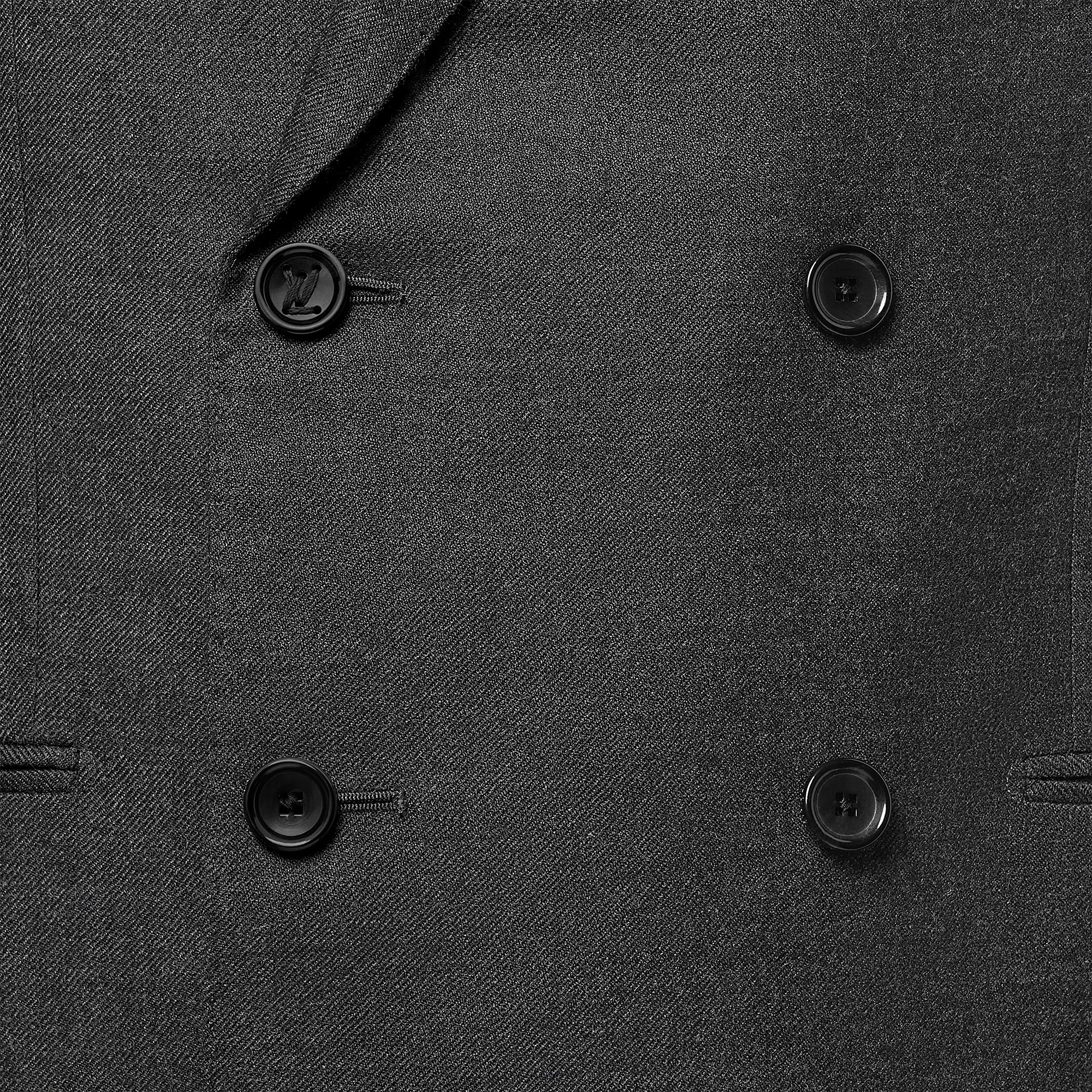 Double-Breasted Cashmere And Wool Blend Pont Neuf Jacket - 3