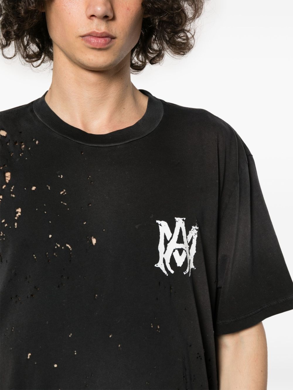 AMIRI AMIRI Men Washed Shotgun Tee | ateliernewyork | REVERSIBLE