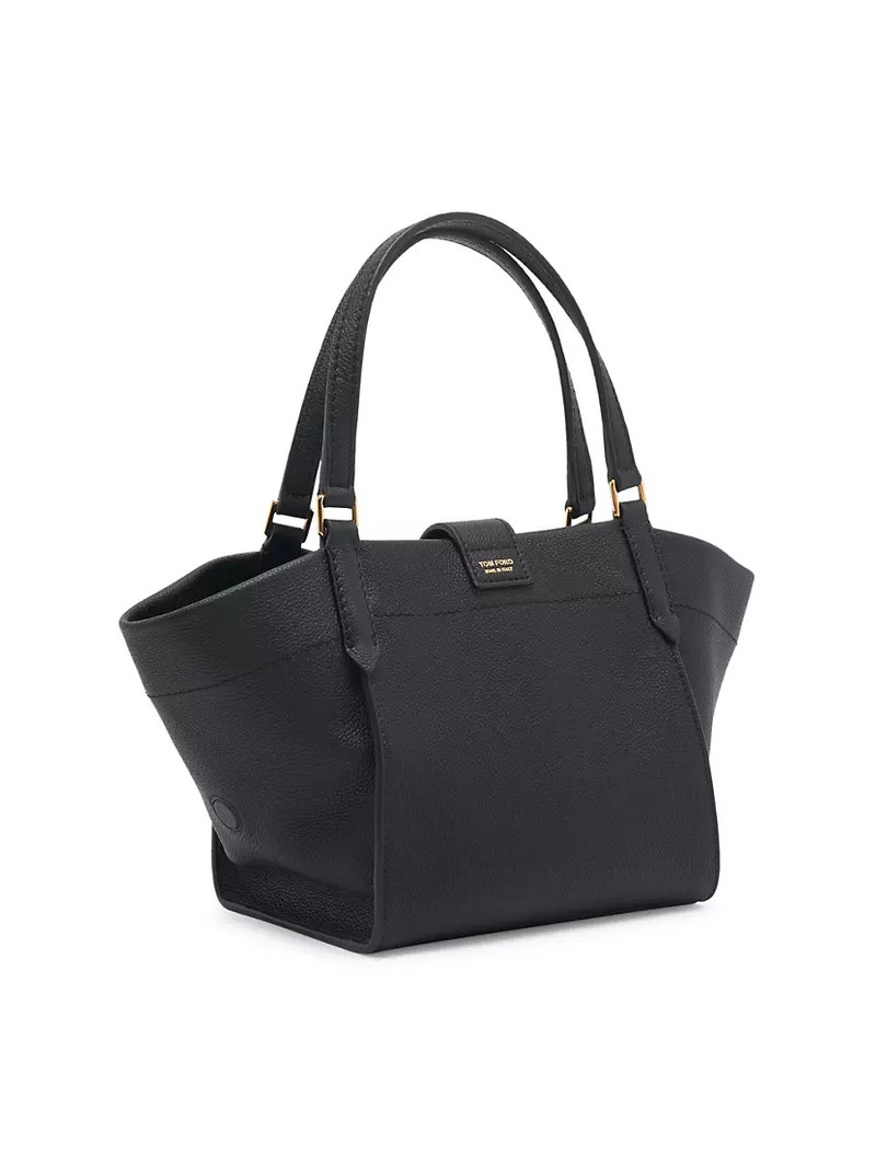 Small Tara Leather Tote Bag 7