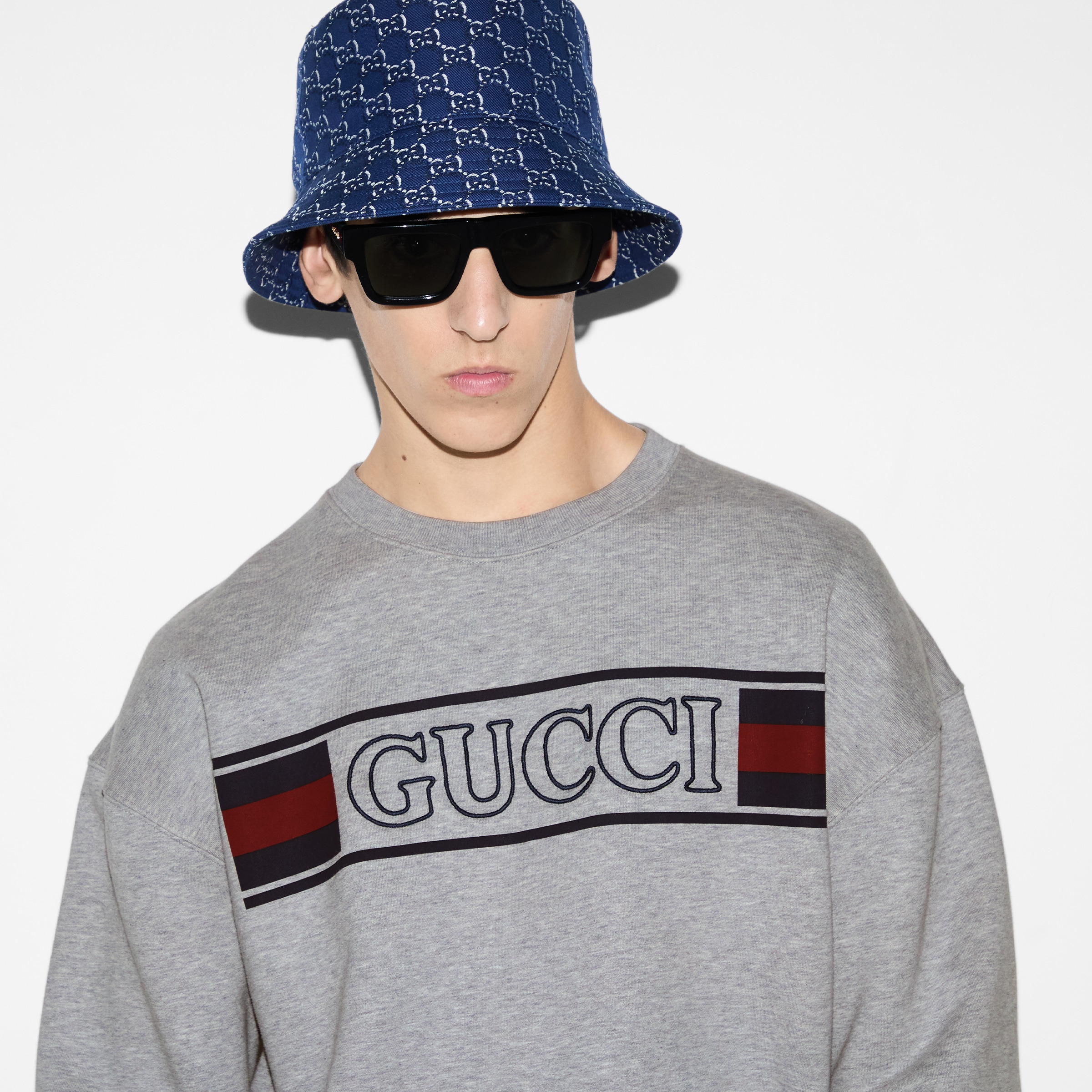 Embroidered cotton jersey sweatshirt - 5