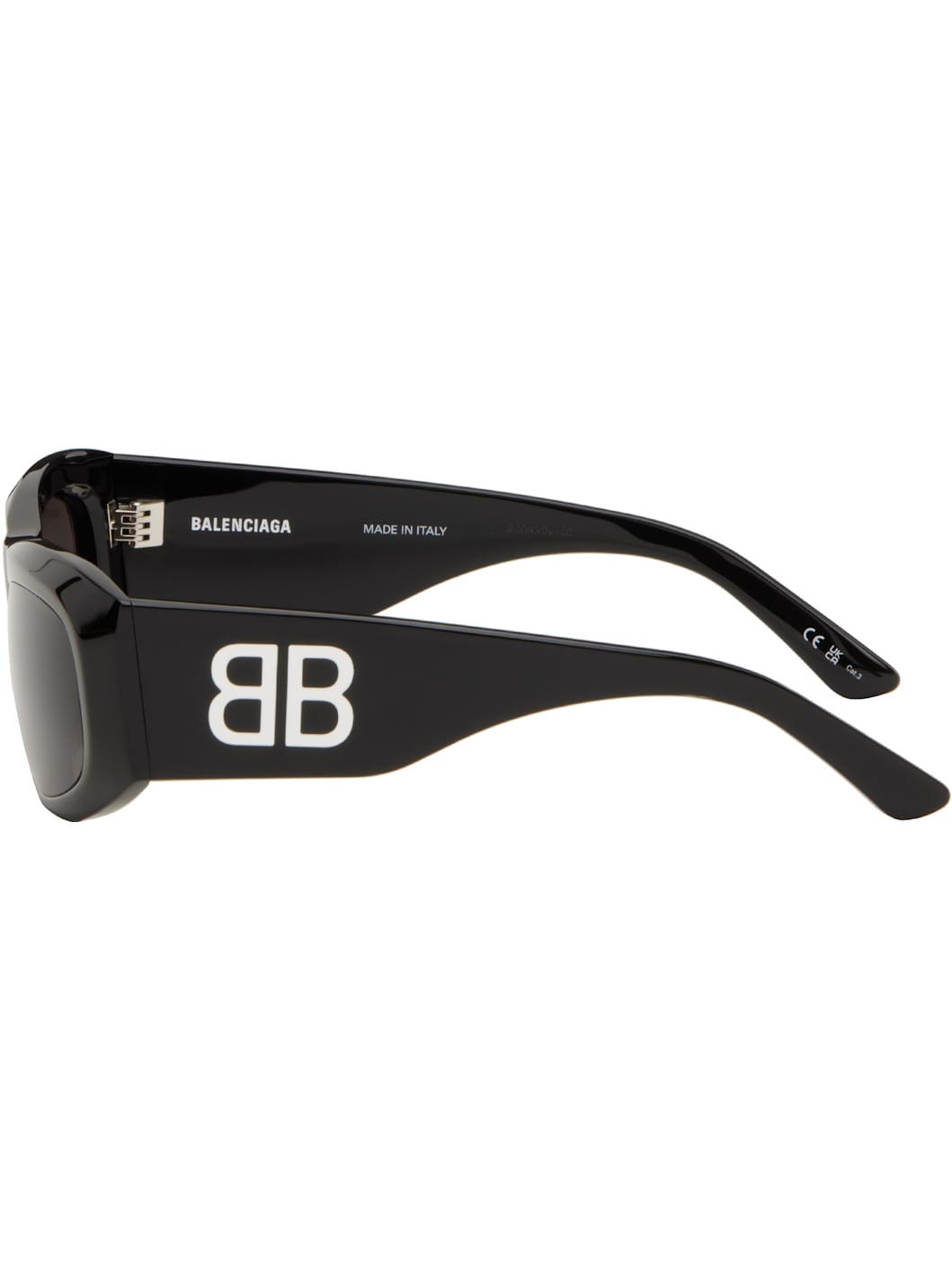Black Signature Square Af Sunglasses - 3