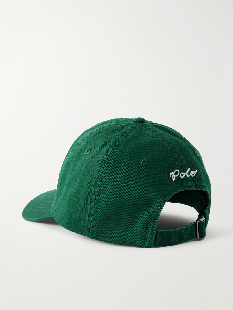 Embroidered Cotton-Twill Baseball Cap 4