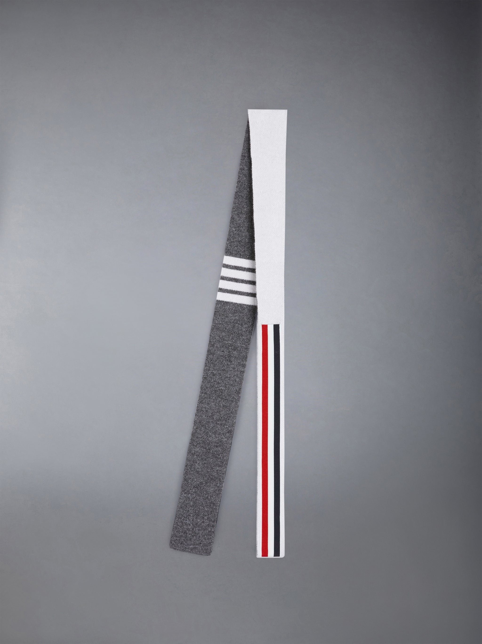 CASHMERE 4-BAR KNIT TIE - 3