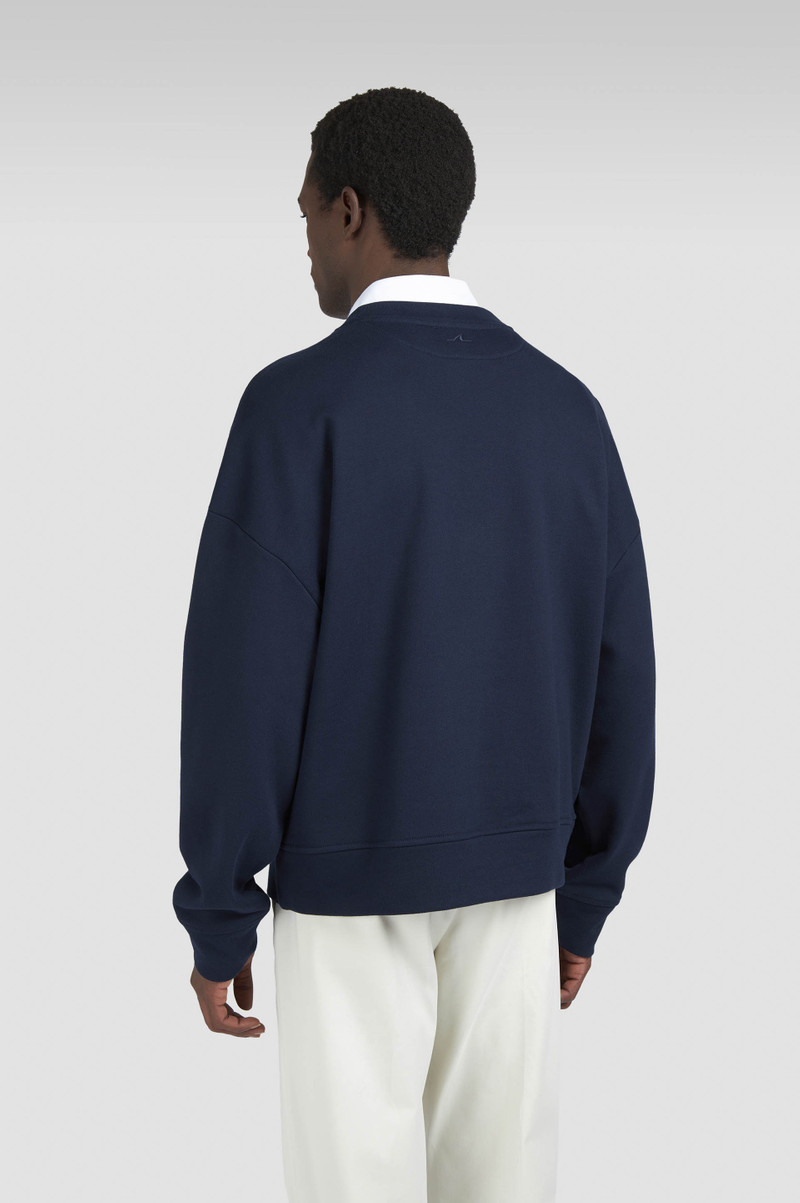 COTTON FLEECE SWEATSHIRT WITH SHARK PRINT 3