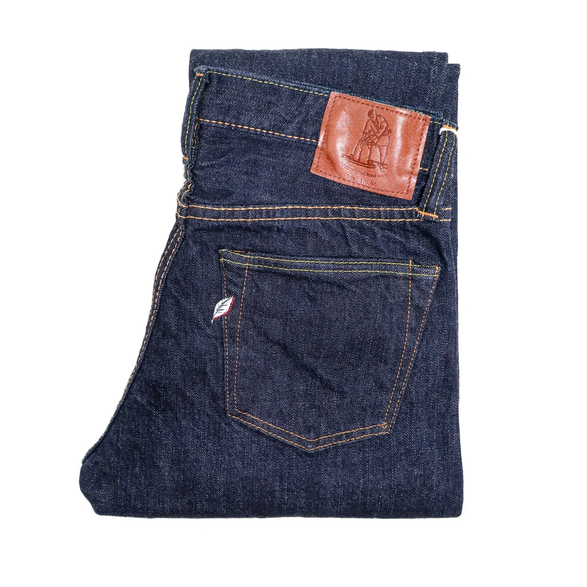 XX-019 14oz Selvedge Denim Relaxed Tapered One Wash Indigo - 1