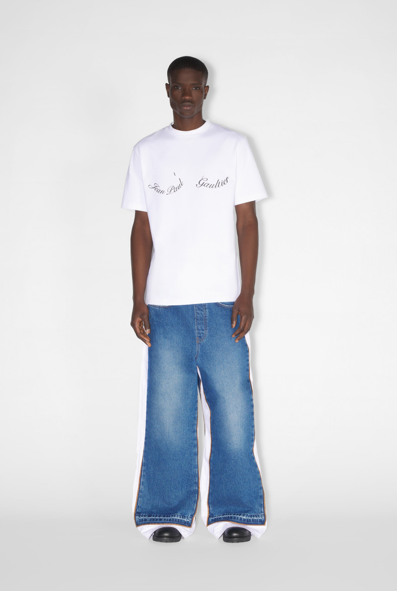 LARGE 화이트 JEAN PAUL GAULTIER T-SHIRT 5