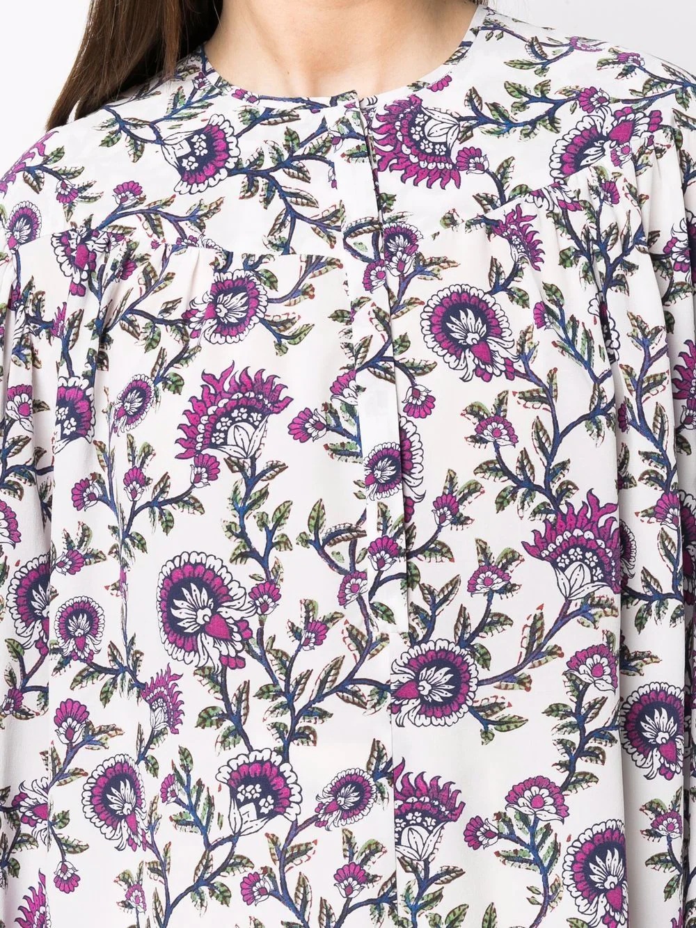 Brunille floral-print blouse - 5