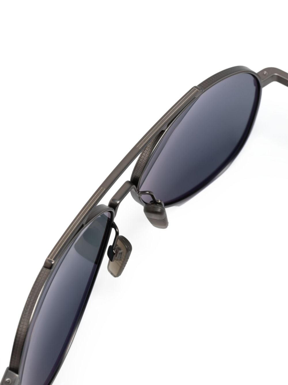 double-bridge pilot-frame sunglasses - 3