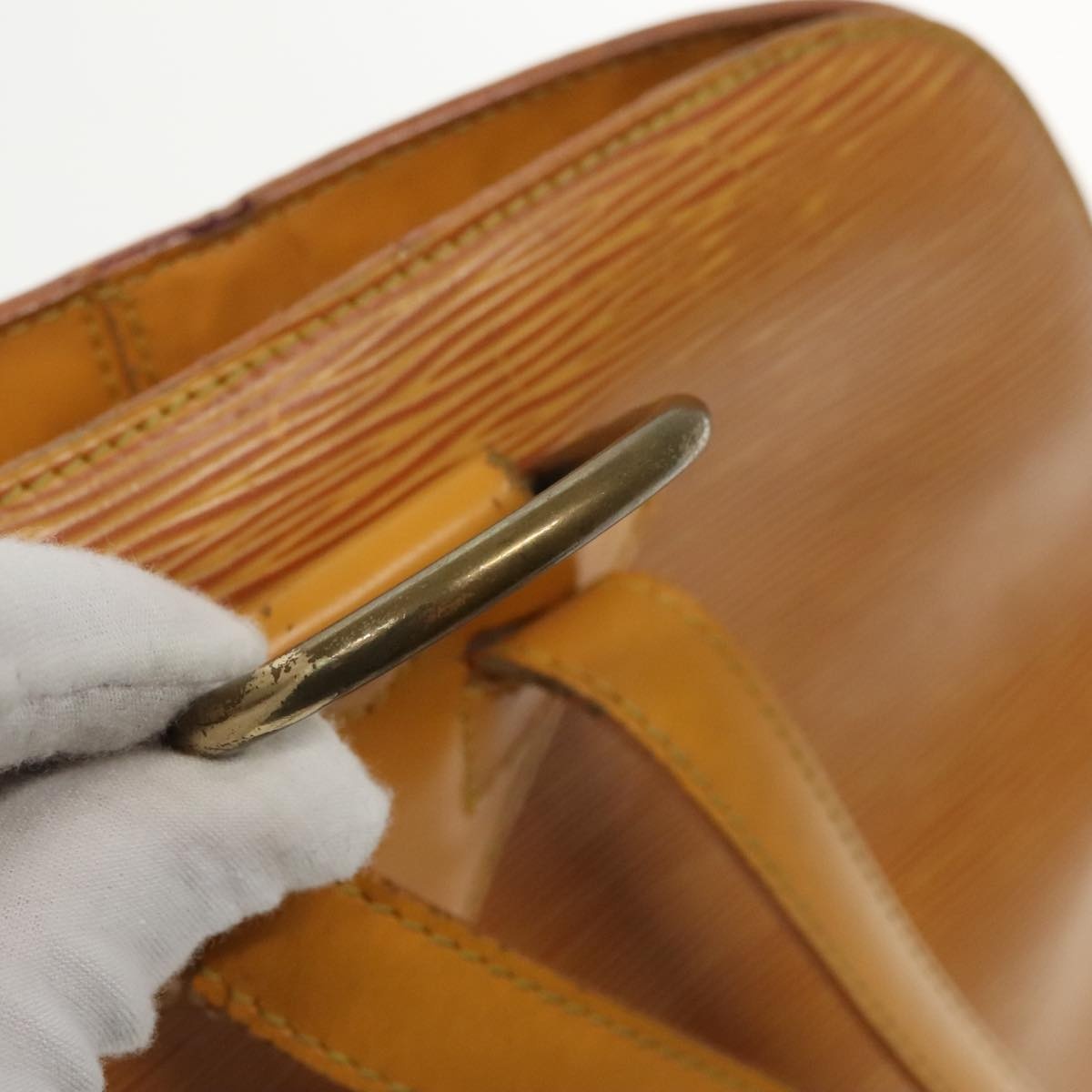 LOUIS VUITTON Epi Gobelins Backpack Yellow M52299 - 14