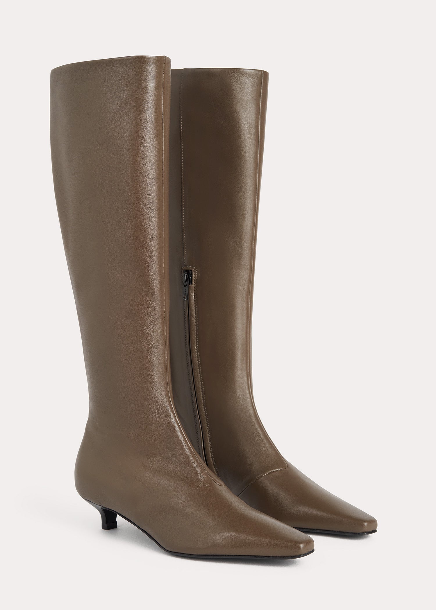 The Slim Knee-High Boot ash - 3