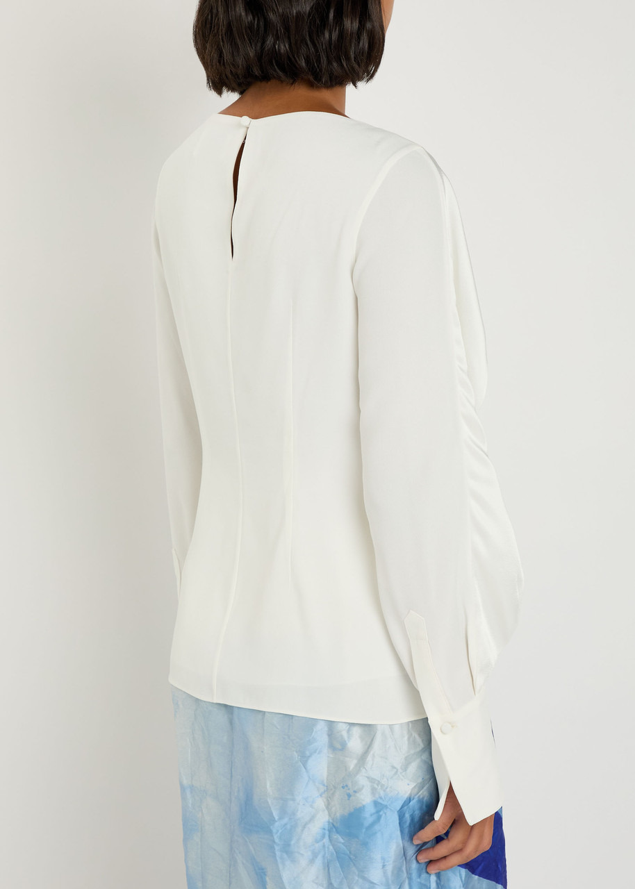 Erdem Draped Crepe top - 3