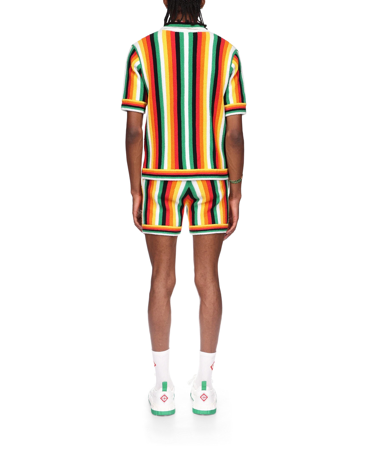 Striped Towelling Shirt - 4