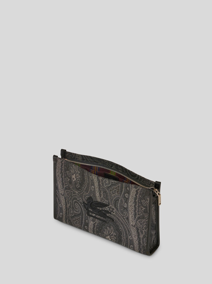 関税込み【ETRO】Paisley clutch bag クラッチバッグ ETRO(エトロ) ロゴ ペイズリー クラッチ [正規品/関税込] (ETRO
