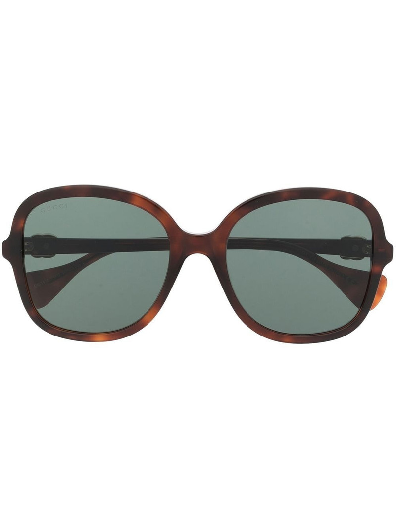 square frame oversize sunglasses 1