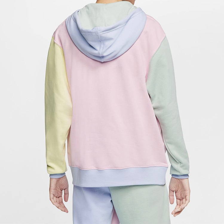 (WMNS) Nike Sportswear Hoodie Swoosh Foam 'Pink Pistachio Frost' DA1416-663 - 3