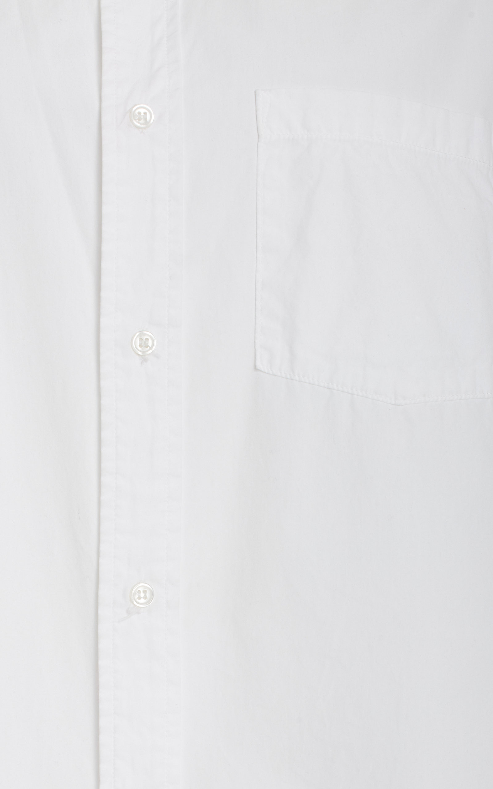 Kayla Oversized Cotton Shirt white - 7