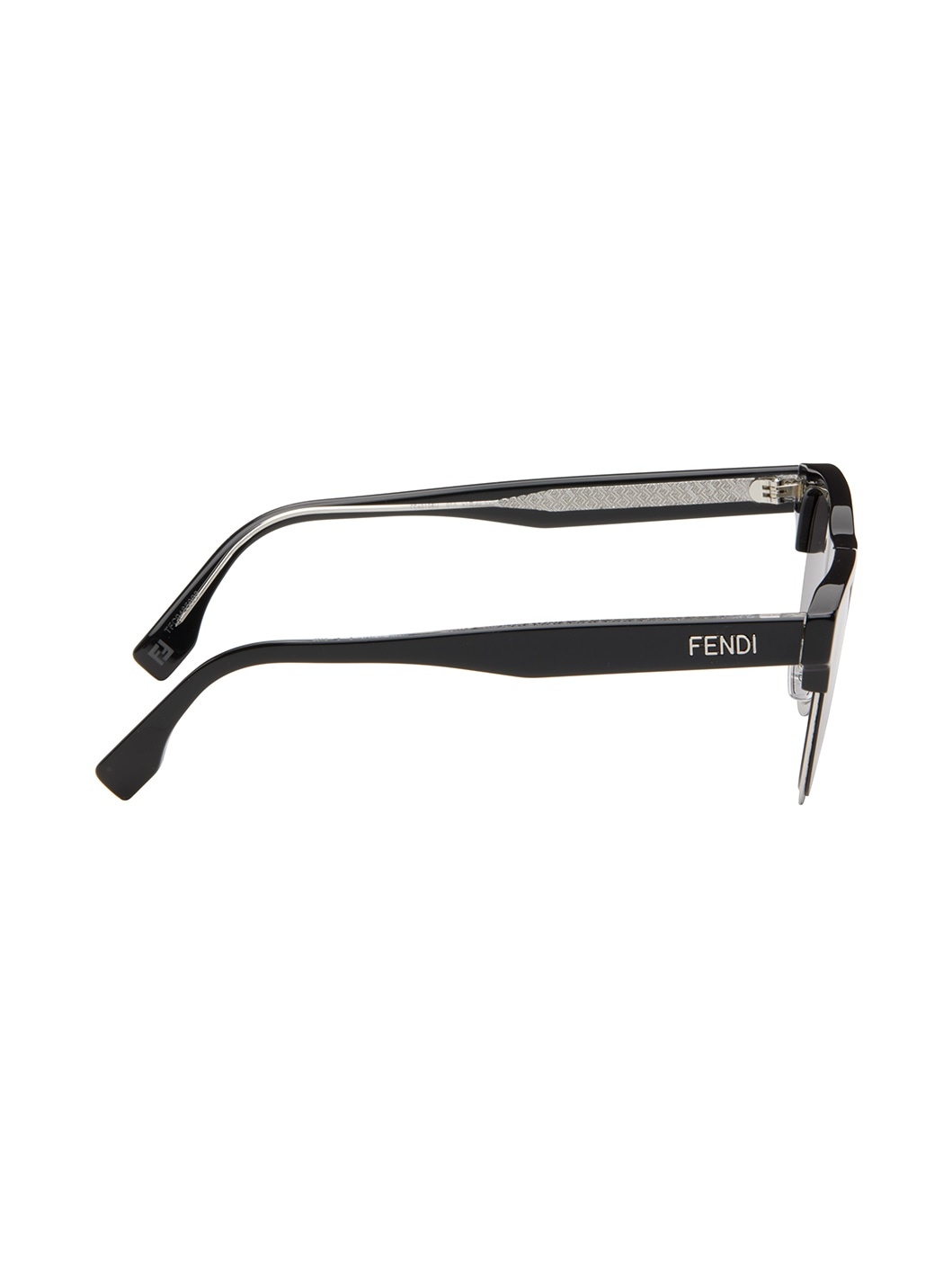 Black Fendi Travel Sunglasses - 2