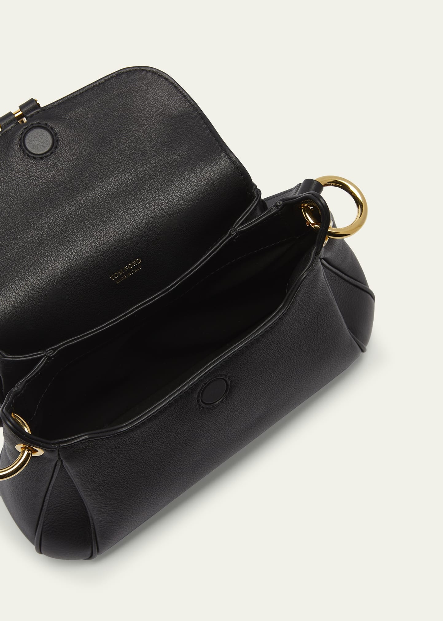 Tara Small Shoulder Bag in Grain Leather - 4