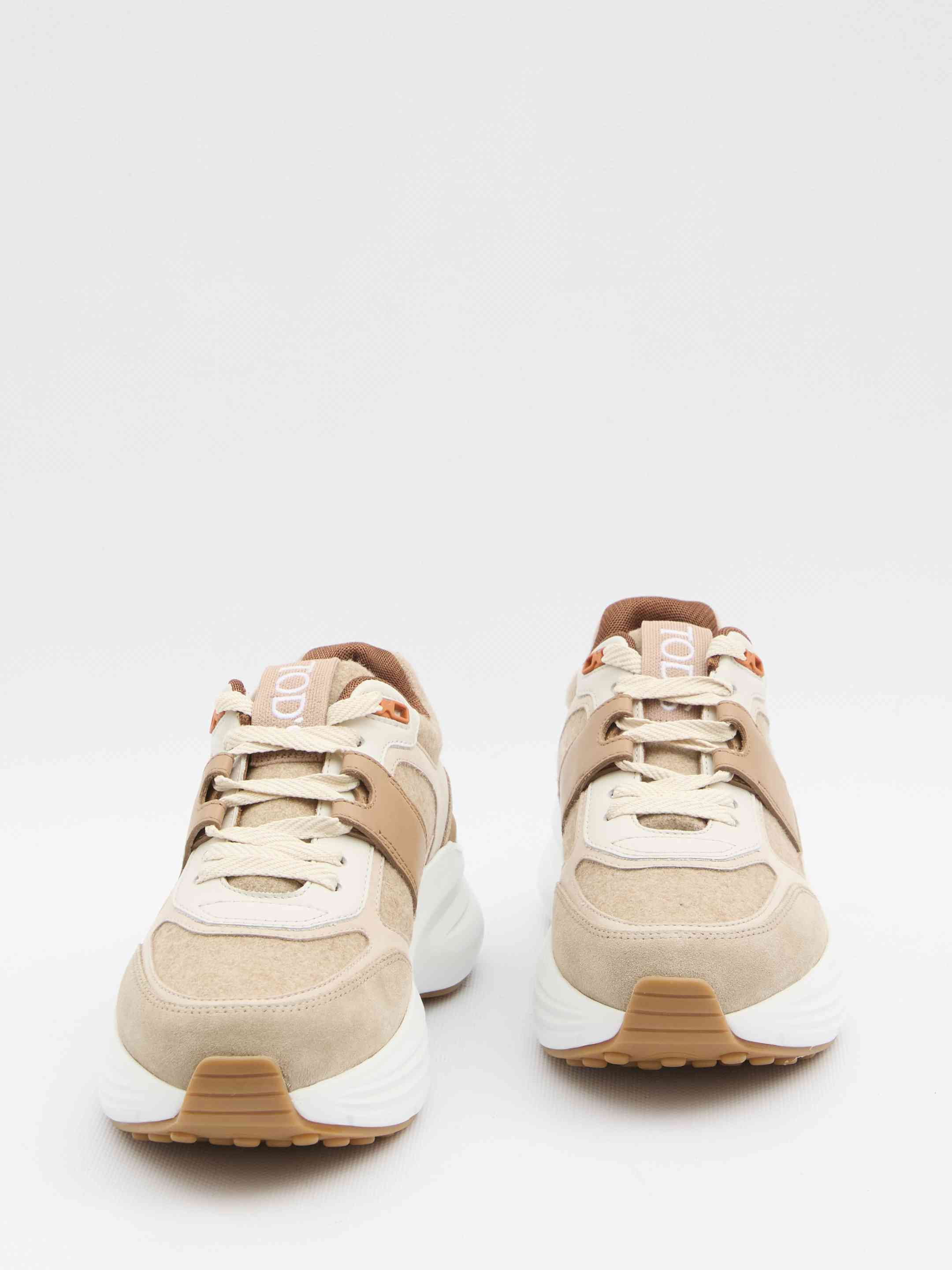 Tod's Women Sneakers In Fabric And Suede Leather - 5