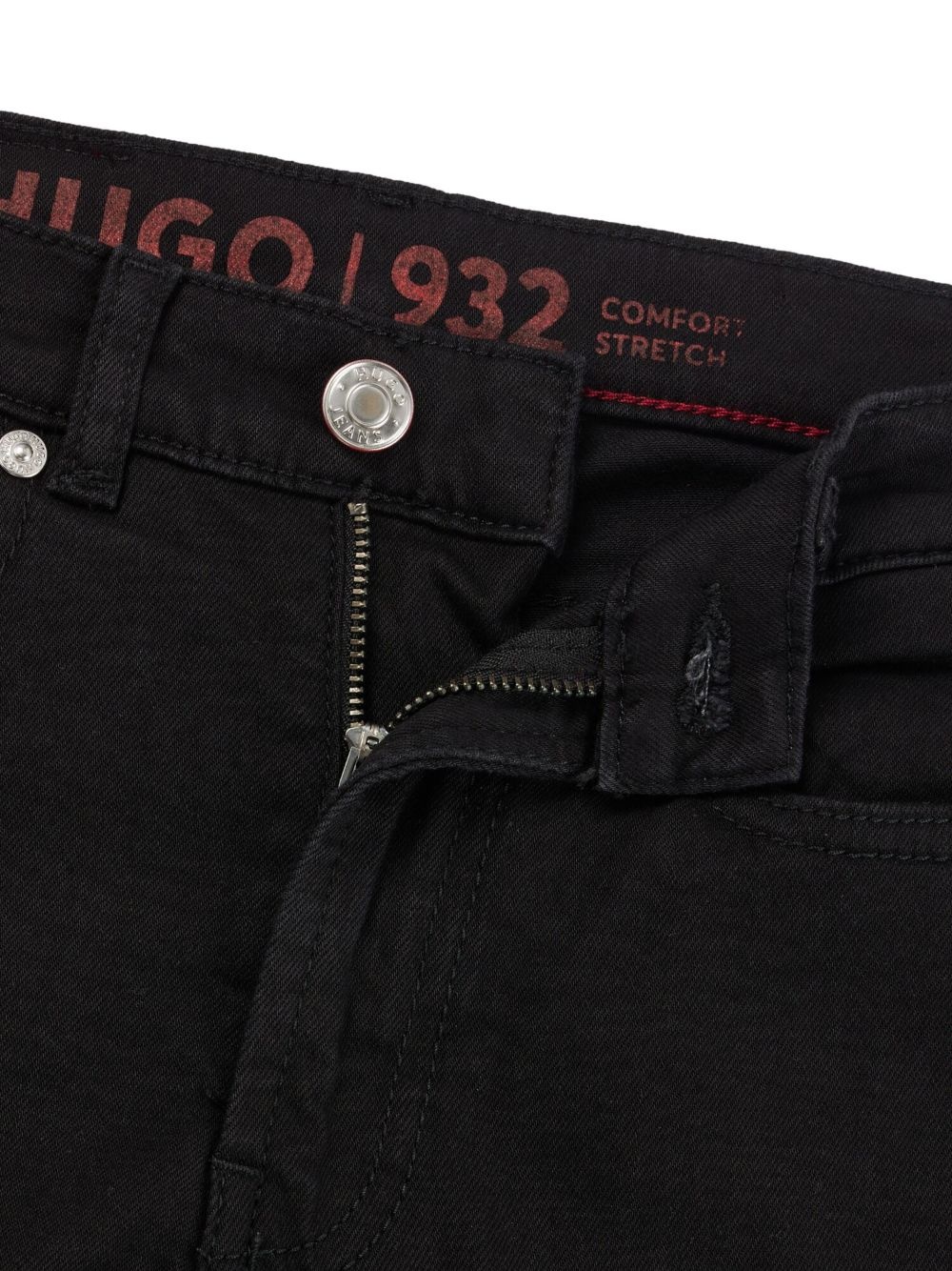 slim cut cotton trousers - 6