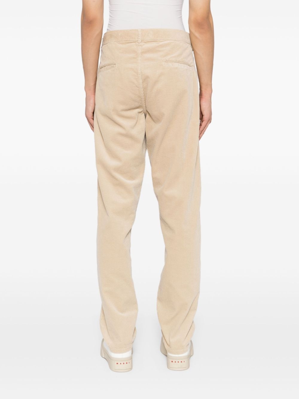 corduroy funzionable trousers - 4