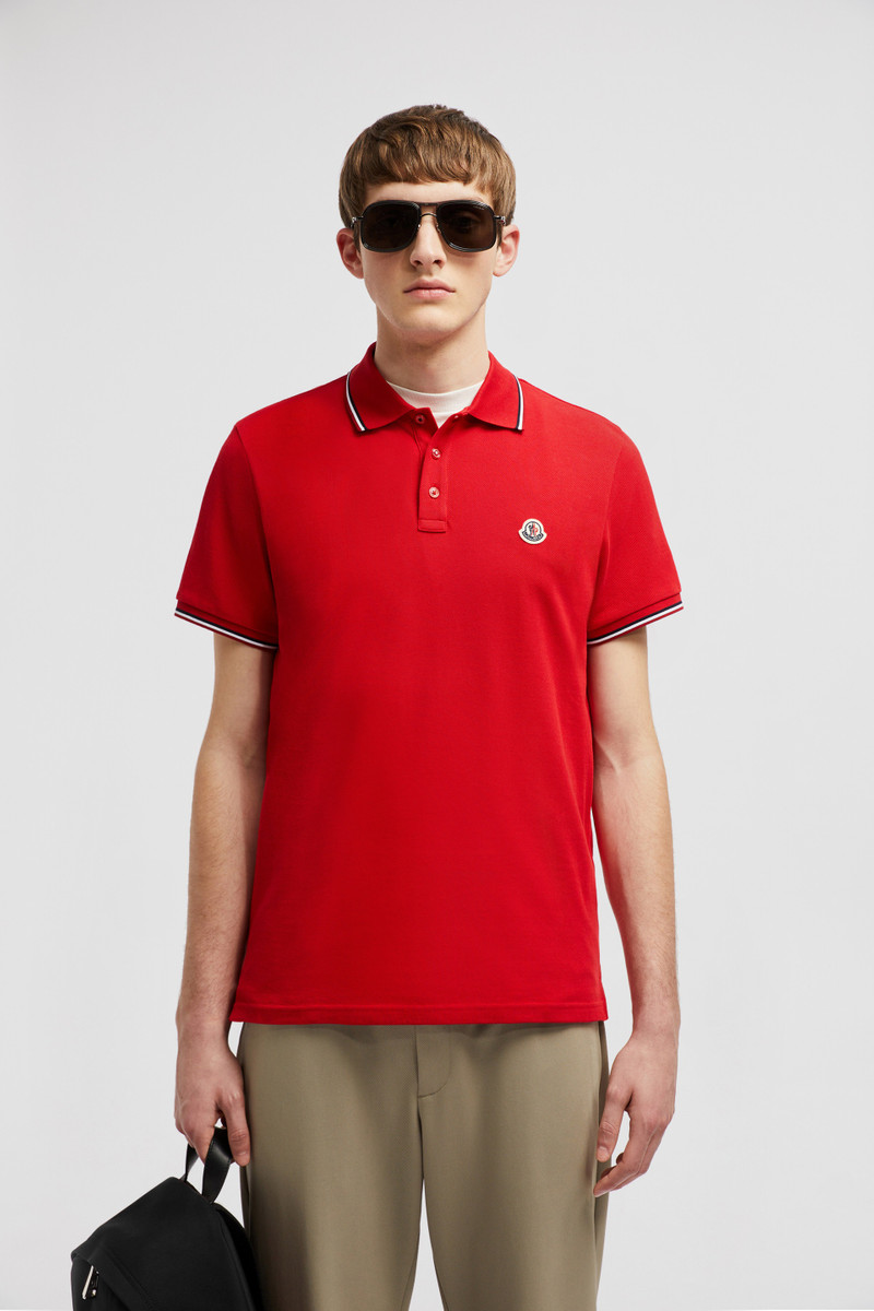 Moncler Logo Patch Polo Shirt outlook