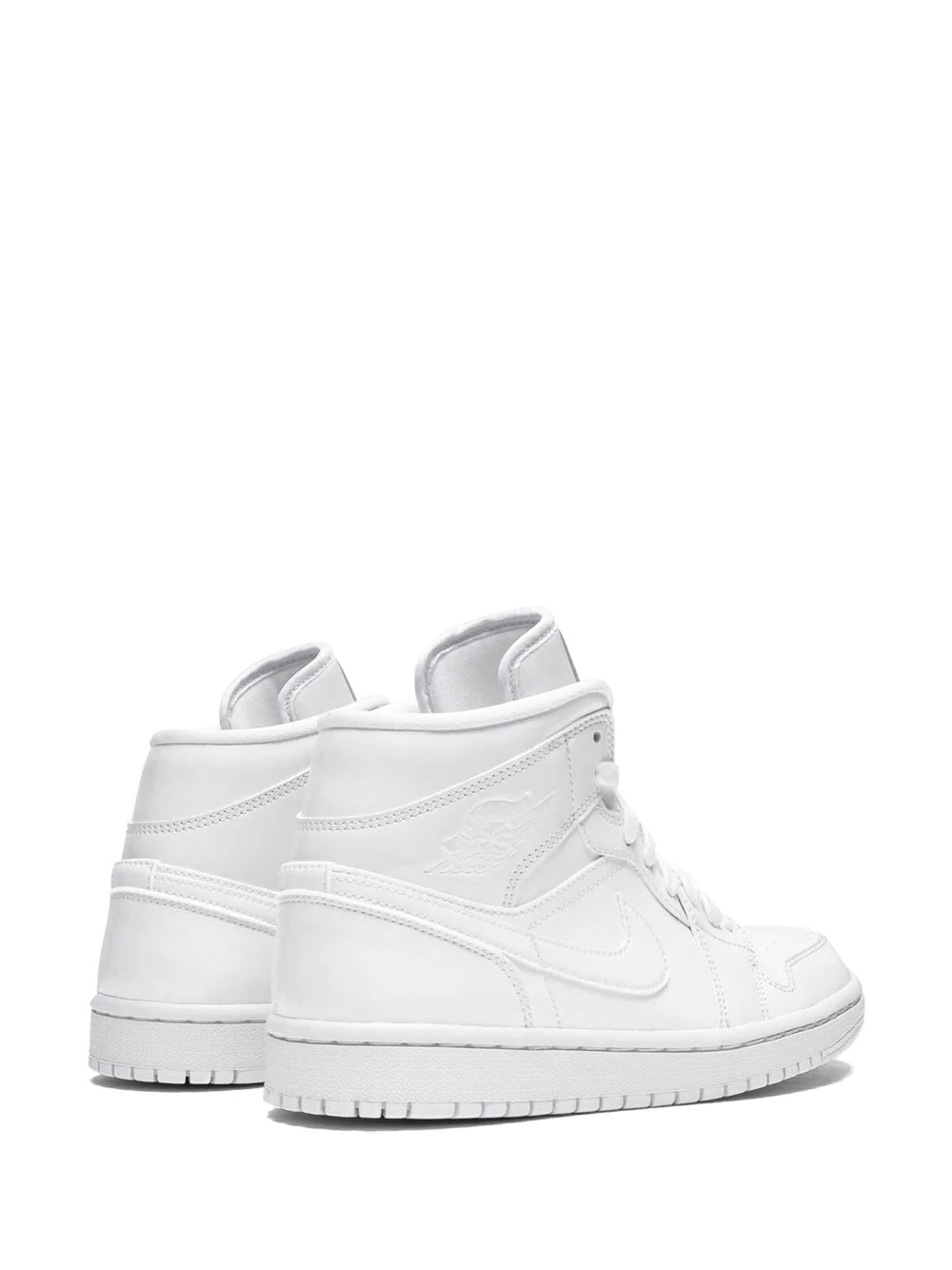 Air Jordan 1 Mid "Triple White Patent Leather" sneakers - 3