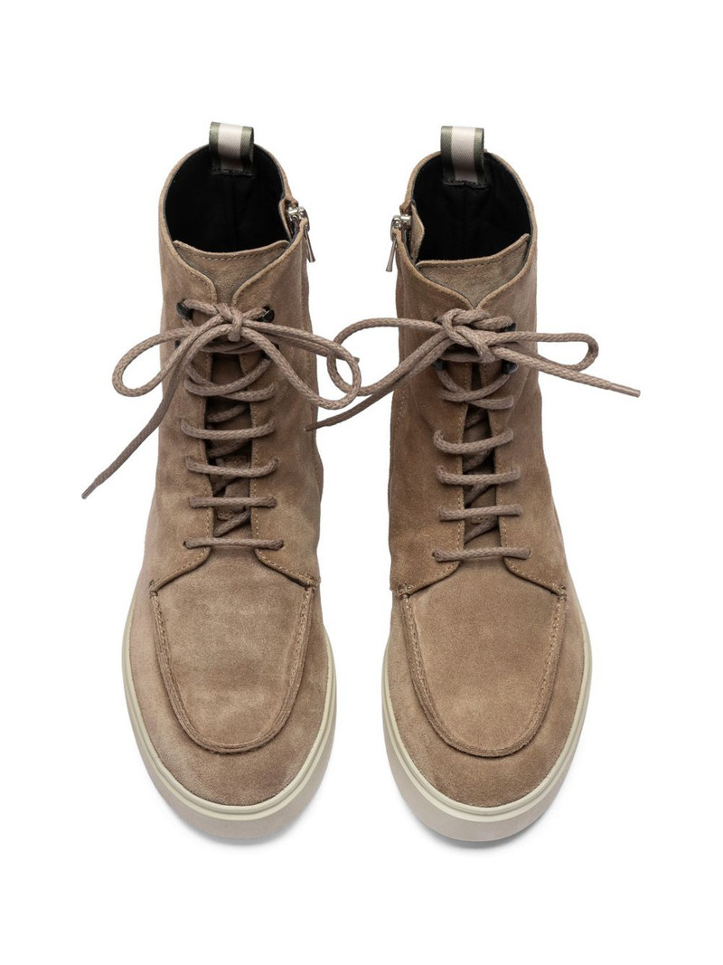 Frame 108 lace-up zip boots 5