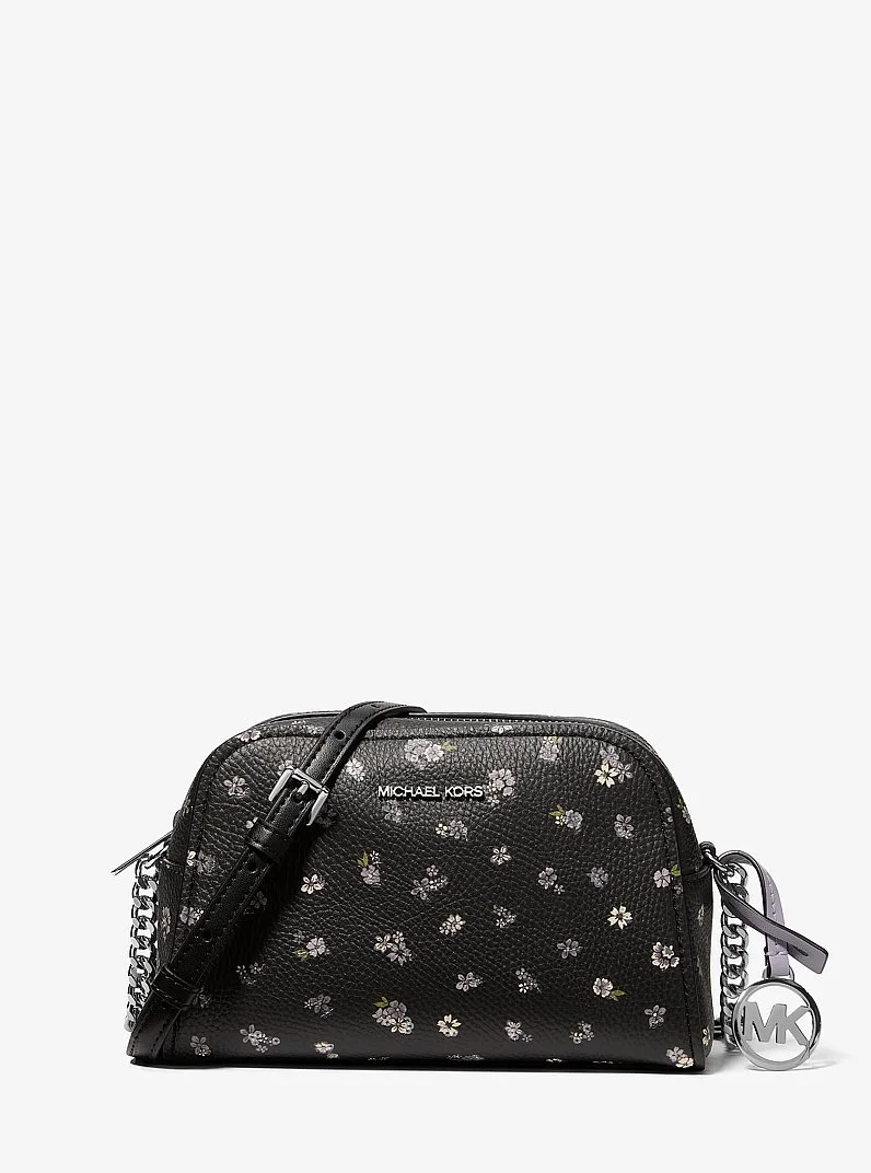 Ashton Extra-Small Floral Printed Camera Crossbody Bag - 1