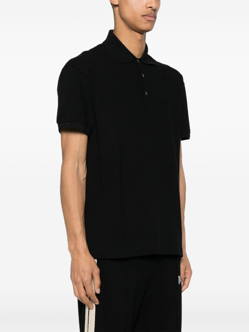 Palm Angels Men Short-Sleeved Polo Shirt - 3