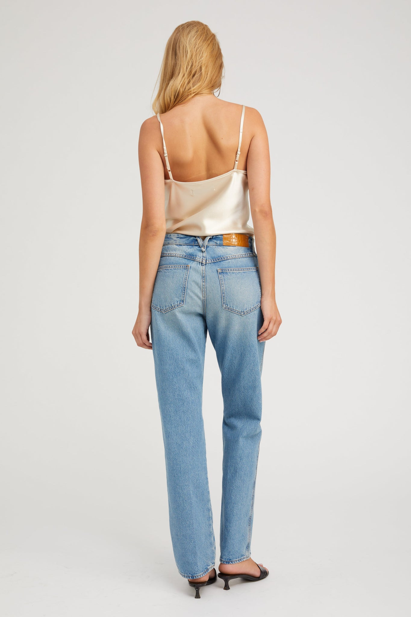 CHAMPAGNE SILK CAMI - 4