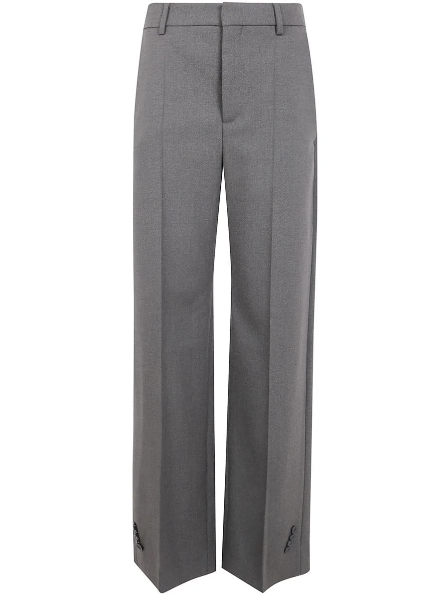 Jean Paul Gaultier Tailoring Trouser With Hem Buttoning Detail Clothing - 1