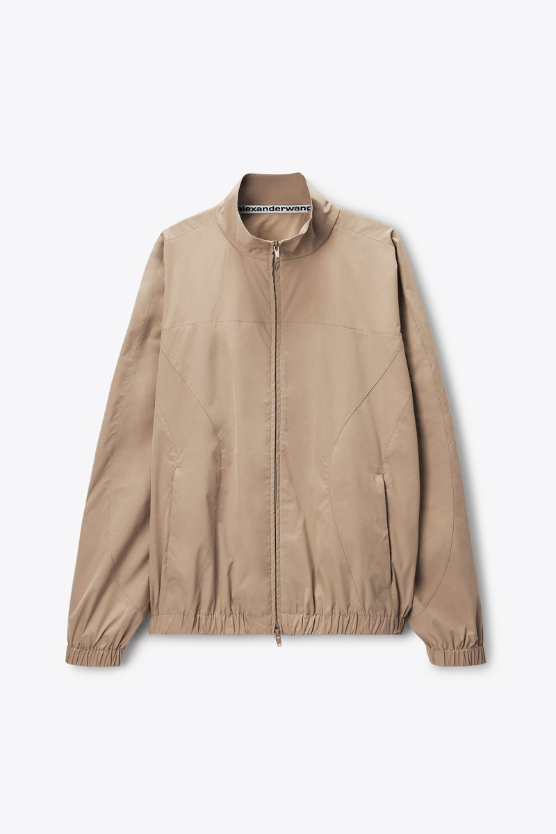 PERFORATED LOGO TRACK JACKET 1