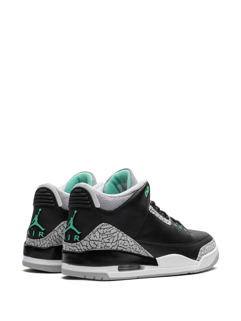 Air Jordan 3 Retro "Green Glow" sneakers - 3