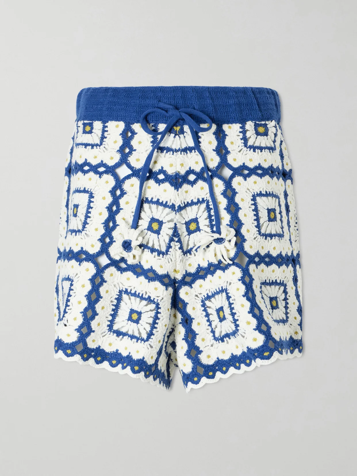 Dolly Crocheted Cotton Shorts - 1