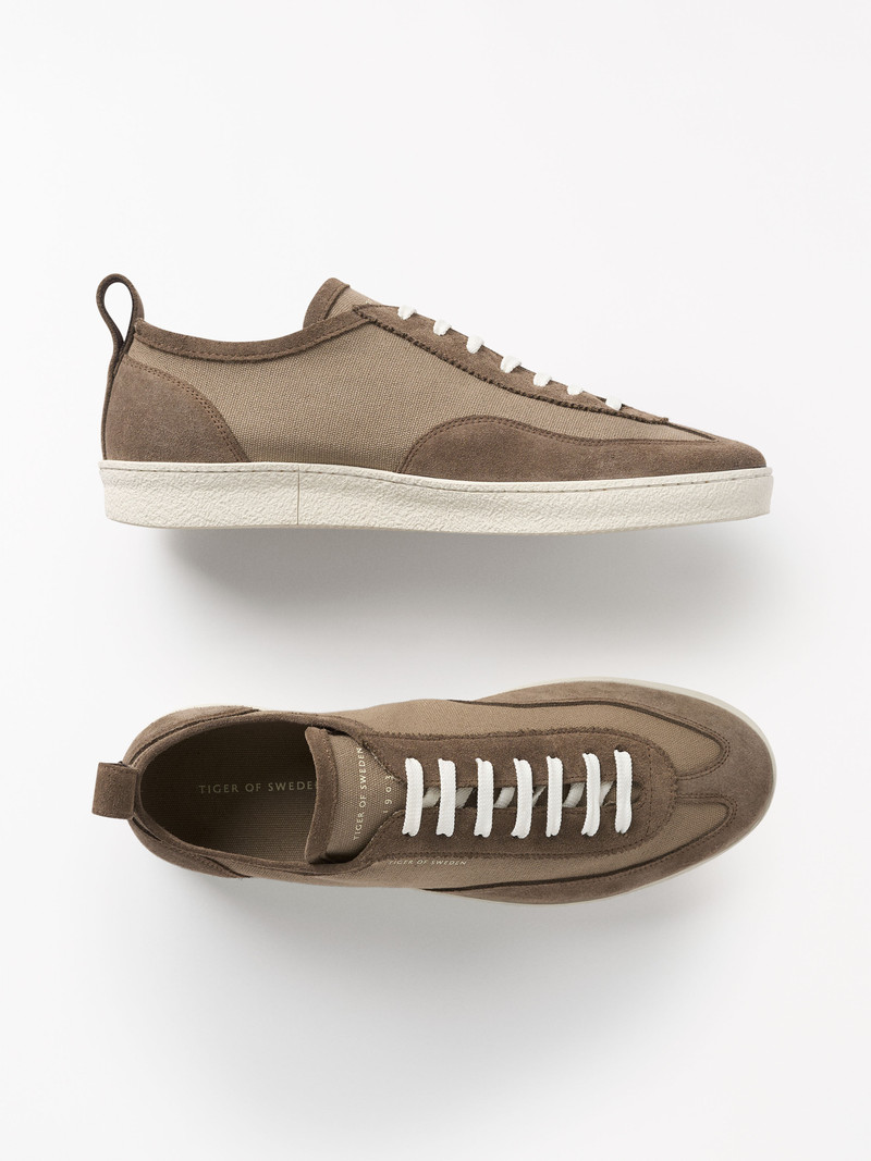 TIGER OF SWEDEN Exora Canvas Sneakers outlook
